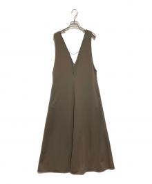 GALLARDA GALANTE（ガリャルダガランテ）の古着「フレアジャンスカートロングスカート」｜ベージュ