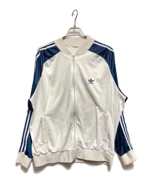 adidas（アディダス）adidas (アディダス) ATP トラックジャケット ホワイト×ネイビー サイズ:XLの古着・服飾アイテム
