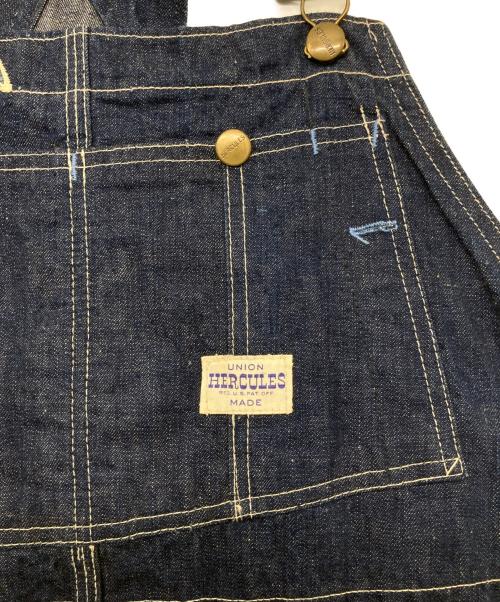 HERCULES（ヘラクレス）HERCULES (ヘラクレス) デニムオーバーオール インディゴ サイズ:-の古着・服飾アイテム