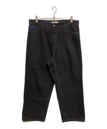 YARDSALE（ヤードセール）の古着「デニムパンツ」｜ブラック