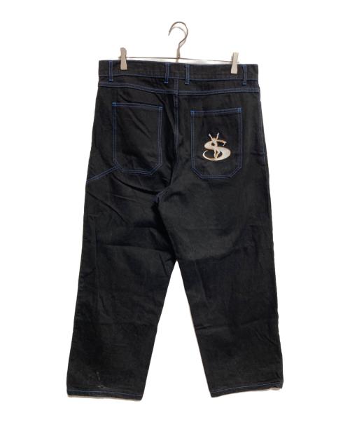 YARDSALE（ヤードセール）yardsale (ヤードセール) デニムパンツ ブラック サイズ:Lの古着・服飾アイテム