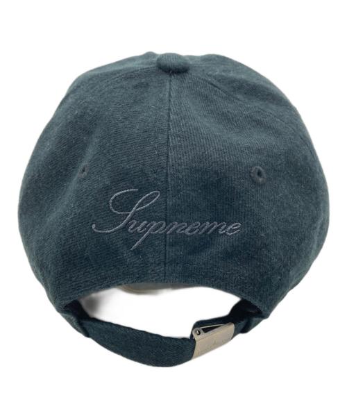 SUPREME（シュプリーム）Supreme (シュプリーム) STONE ISLAND (ストーンアイランド) Denim 6-Panel Cap ブラックの古着・服飾アイテム