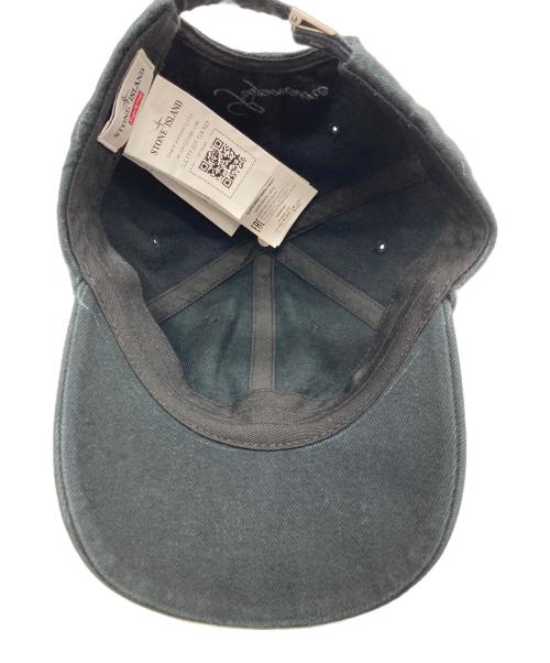 SUPREME（シュプリーム）Supreme (シュプリーム) STONE ISLAND (ストーンアイランド) Denim 6-Panel Cap ブラックの古着・服飾アイテム