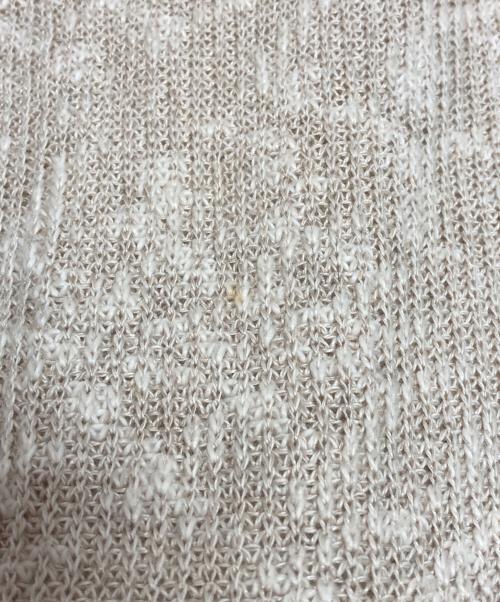 ARNYS PARIS（アルニスパリス）ARNYS PARIS (アルニスパリス) リネン混ニット ベージュ サイズ:50の古着・服飾アイテム