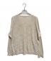 ARNYS PARIS (アルニスパリス) リネン混ニット ベージュ サイズ:50：18000円