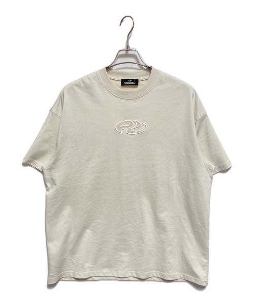 PERSONSOUL（パーソンソウル）personsoul (パーソンソウル) クルーネックtシャツ ベージュ サイズ:Mの古着・服飾アイテム