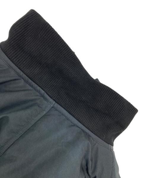 032c（ゼロスリーツーシー）032c (ゼロスリーツーシー) ボンバージャケット ブルー サイズ:Lの古着・服飾アイテム