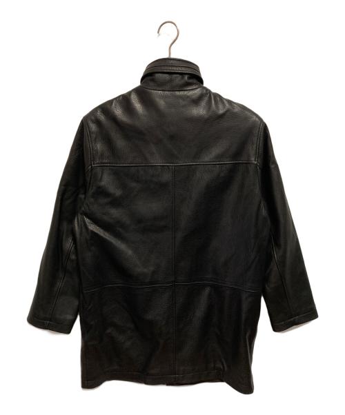 Wind Armor（ウィンドアーマー）Wind Armor (ウィンドアーマー) レザーコート ブラック サイズ:Mの古着・服飾アイテム