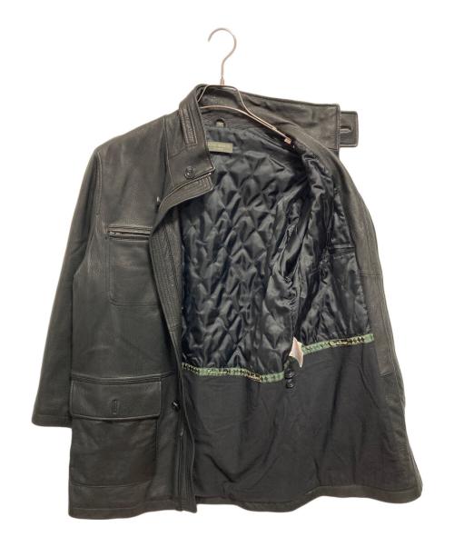 Wind Armor（ウィンドアーマー）Wind Armor (ウィンドアーマー) レザーコート ブラック サイズ:Mの古着・服飾アイテム