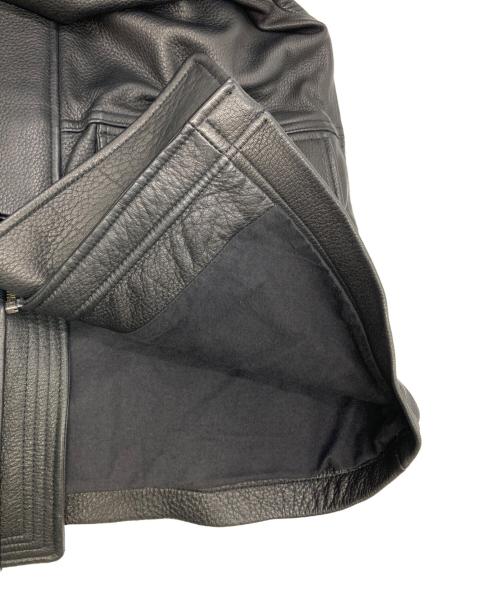 Wind Armor（ウィンドアーマー）Wind Armor (ウィンドアーマー) レザーコート ブラック サイズ:Mの古着・服飾アイテム