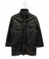 Wind Armor（ウィンドアーマー）の古着「レザーコート」｜ブラック