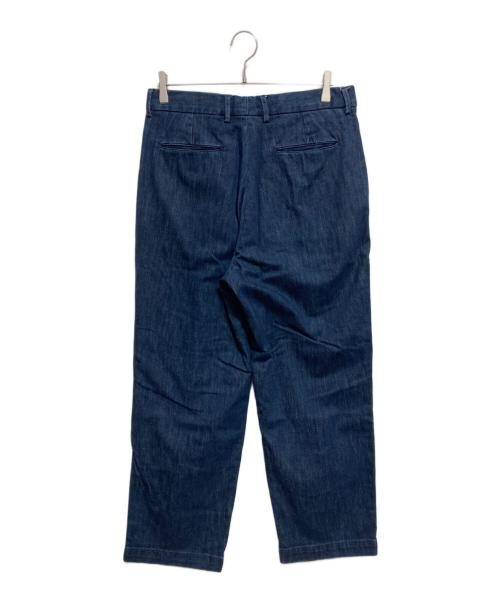 riccardo metha（リカルドメッサ）riccardo metha (リカルドメッサ) NE WASH 1TUCK WIDE インディゴ サイズ:46の古着・服飾アイテム