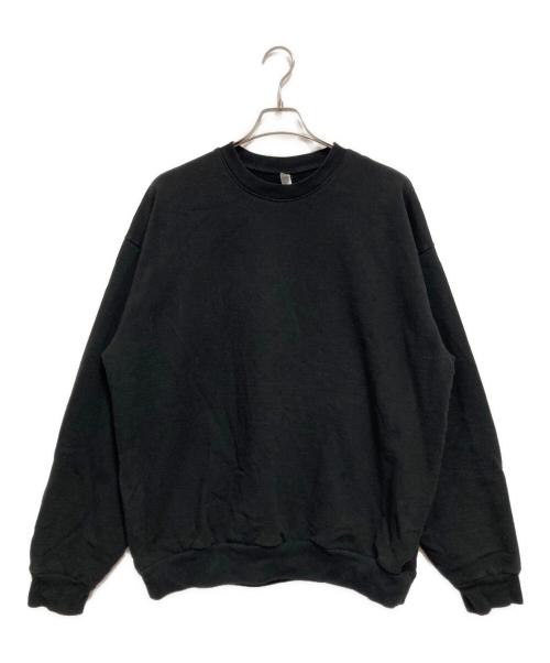 LOS ANGELES APPAREL（ロサンゼルスアパレル）LOS ANGELES APPAREL (ロサンゼルスアパレル) 14OZクルーネックスウェット ブラック サイズ:XLの古着・服飾アイテム