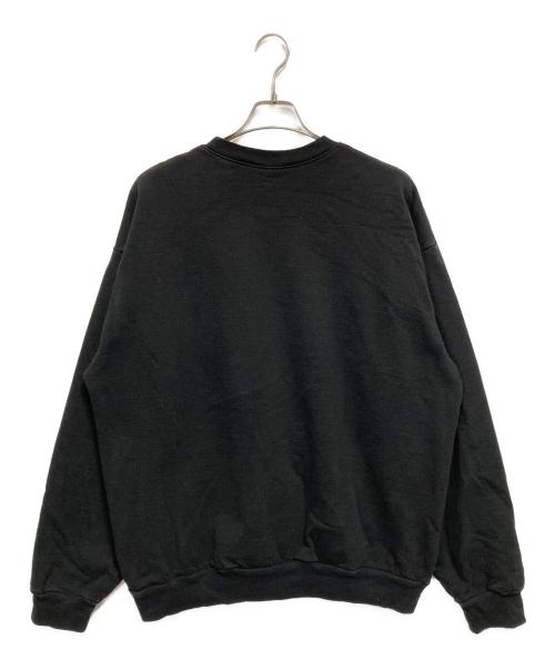 LOS ANGELES APPAREL（ロサンゼルスアパレル）LOS ANGELES APPAREL (ロサンゼルスアパレル) 14OZクルーネックスウェット ブラック サイズ:XLの古着・服飾アイテム