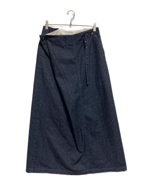 JOHNBULL（ジョンブル）JOHNBULL (ジョンブル) デニムスカート インディゴ サイズ:Mの古着・服飾アイテム