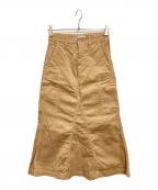 YANUKヤヌーク）の古着「Utility RemakeSkir」｜ベージュ