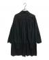 tricot COMME des GARCONS (トリココムデギャルソン) 裾レースシャツワンピース ブラック サイズ:M：10000円