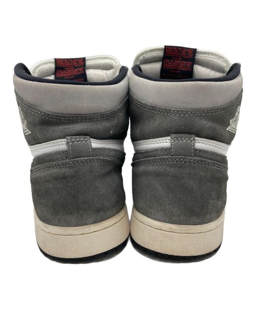 NIKE（ナイキ）NIKE (ナイキ) AIR JORDAN 1 RETRO HIGH OG(エアジョーダン1レトロハイオージー) ホワイト×グレー サイズ:28㎝の古着・服飾アイテム