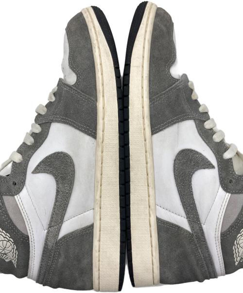 NIKE（ナイキ）NIKE (ナイキ) AIR JORDAN 1 RETRO HIGH OG(エアジョーダン1レトロハイオージー) ホワイト×グレー サイズ:28㎝の古着・服飾アイテム