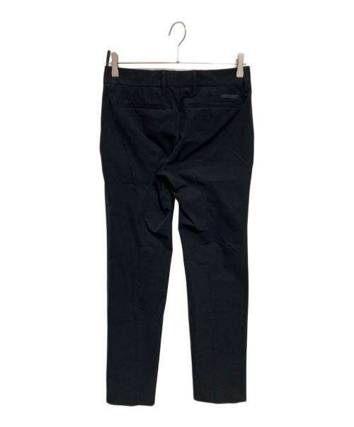 PRADA（プラダ）PRADA (プラダ) ポリエステルツイルスリムスラックス ブラック サイズ:38の古着・服飾アイテム