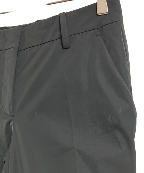 PRADA（プラダ）PRADA (プラダ) ポリエステルツイルスリムスラックス ブラック サイズ:38の古着・服飾アイテム