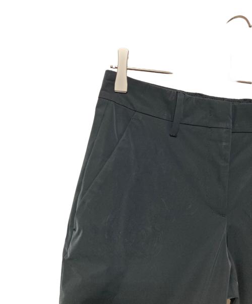 PRADA（プラダ）PRADA (プラダ) ポリエステルツイルスリムスラックス ブラック サイズ:38の古着・服飾アイテム