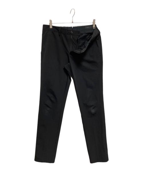 PRADA（プラダ）PRADA (プラダ) コインポケットシングルセンタープレススラックス ブラック サイズ:48の古着・服飾アイテム