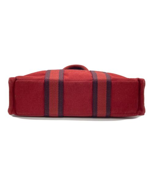 HERMES（エルメス）HERMES (エルメス) ハンドバッグ レッドの古着・服飾アイテム