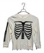 SUPREME×Hanesシュプリーム×ヘインズ）の古着「Bones Thermal Crew」｜ホワイト