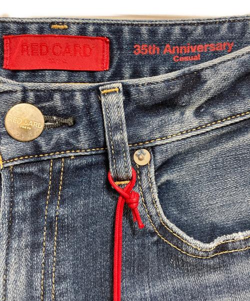 RED CARD（レッドカード）RED CARD (レッドカード) 35th Anniv. Casual デニムパンツ インディゴ サイズ:SIZE W24の古着・服飾アイテム