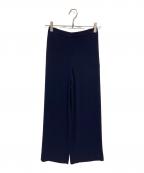 theoryセオリー）の古着「Powder Crepe Wide Pull On N 2」｜ネイビー