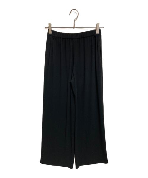 theory（セオリー）theory (セオリー) Powder Crepe Wide Pull On N 2 ブラック サイズ:XSの古着・服飾アイテム