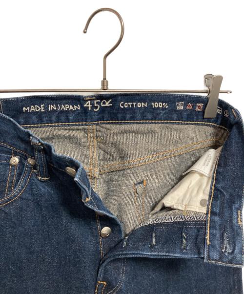 45R（フォーティファイブ・アール）45R (フォーティファイブ・アール) デニムパンツ インディゴ サイズ:28の古着・服飾アイテム
