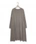 45R (フォーティファイブ・アール) カットソーワンピース グレー：11000円