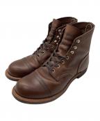 RED WINGレッドウィング）の古着「Iron Ranger」｜ブラウン