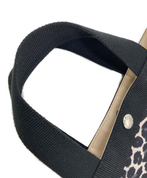 Herve Chapelier（エルベシャプリエ）Herve Chapelier (エルベシャプリエ) 舟形トートM ベージュ×ブラックの古着・服飾アイテム