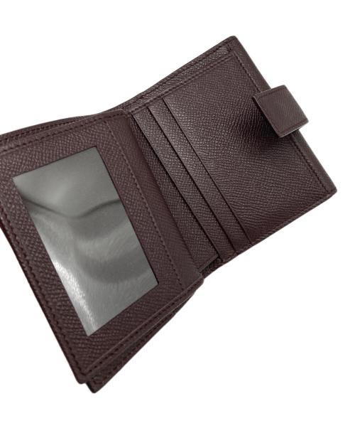 Salvatore Ferragamo（サルヴァトーレ フェラガモ）Salvatore Ferragamo (サルヴァトーレ フェラガモ) ヴァラリボン2つ折り財布 ブラウンの古着・服飾アイテム