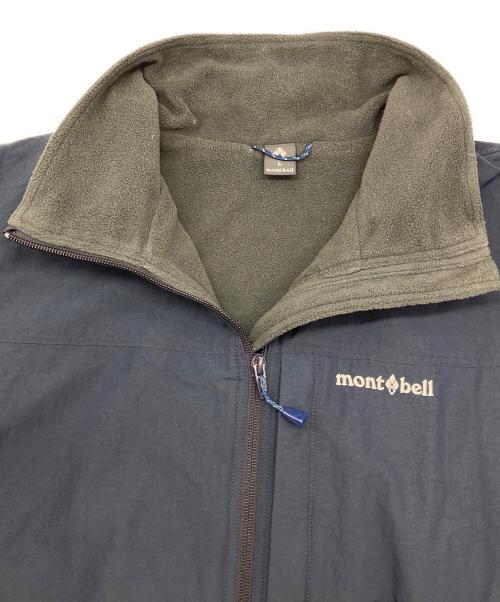 mont-bell（モンベル）mont-bell (モンベル) クリマプラス100 ウィズシェルジャケット ネイビー サイズ:Lの古着・服飾アイテム