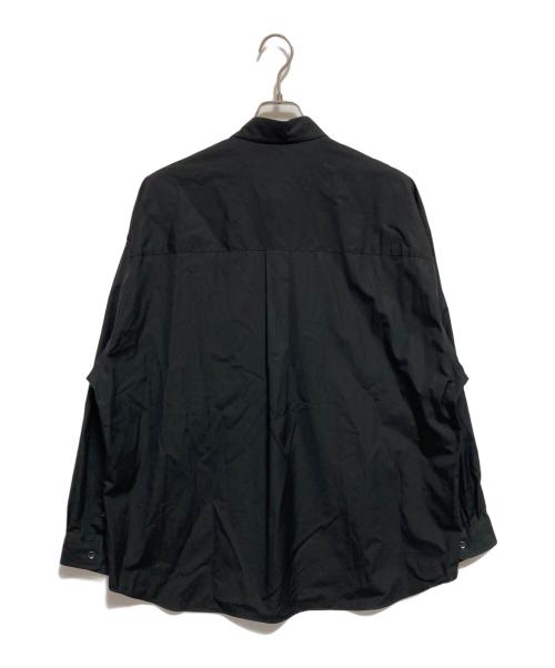 MAISON SPECIAL（メゾンスペシャル）MAISON SPECIAL (メゾンスペシャル) Prime-Over Shirt ブラック サイズ:1の古着・服飾アイテム