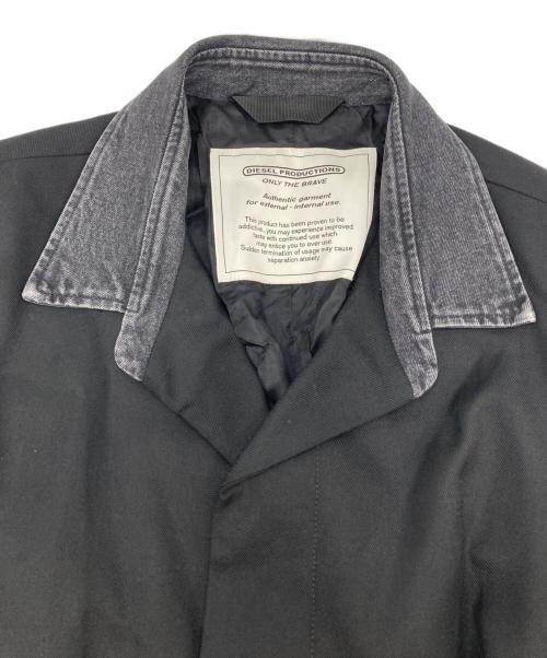 DIESEL（ディーゼル）DIESEL (ディーゼル) J-SACHS コート ブラック サイズ:SIZE 46の古着・服飾アイテム