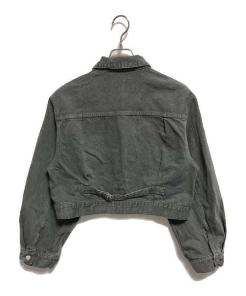 ai no de（アイノデ）ai no de (アイノデ) デニムジャケット グレー サイズ:FREEの古着・服飾アイテム