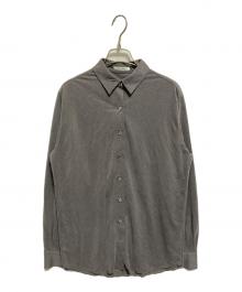 Whim Gazette（ウィムガゼット）の古着「フィブリルカットシャツ」｜グレー