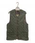 Barbour（バブアー）の古着「キルティングベスト」｜オリーブ