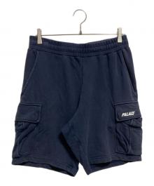 PALACE（パレス）の古着「スウェットハーフパンツ」｜ネイビー