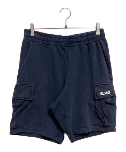 PALACE（パレス）PALACE (パレス) スウェットハーフパンツ ネイビー サイズ:Mの古着・服飾アイテム