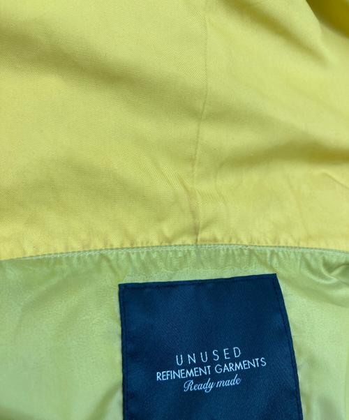 UNUSED（アンユーズド）UNUSED (アンユーズド) アノラックパーカー イエロー サイズ:3の古着・服飾アイテム