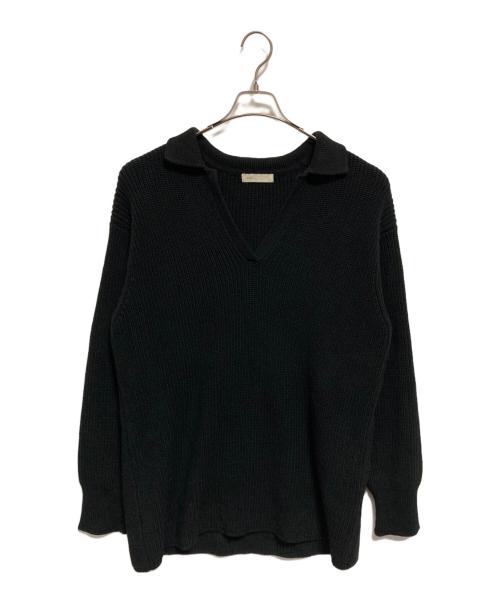 ENOF（イナフ）ENOF (イナフ) cropped knit ブラック サイズ:FREEの古着・服飾アイテム