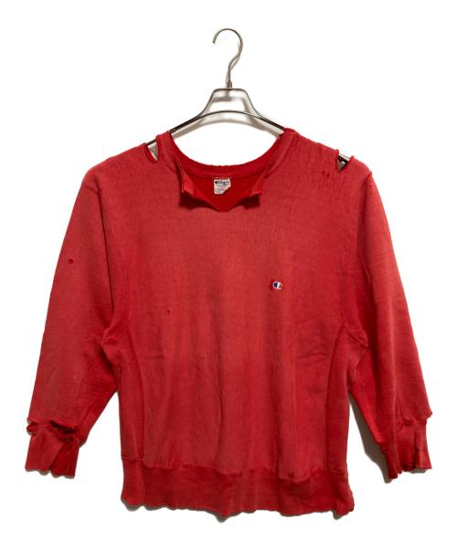 Champion（チャンピオン）Champion (チャンピオン) リバースウィーブスウェット レッド サイズ:XLの古着・服飾アイテム