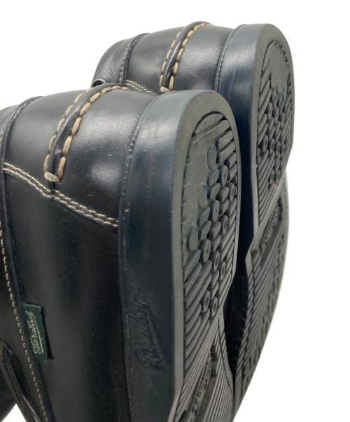 PARABOOT（パラブーツ）PARABOOT (パラブーツ) BEAMS (ビームス) 別注 CORSICA ローファー ブラック サイズ:8の古着・服飾アイテム