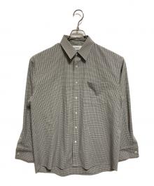 MIESROHE（ミースロエ）の古着「ベーシックダブルカフスSH」｜グレー